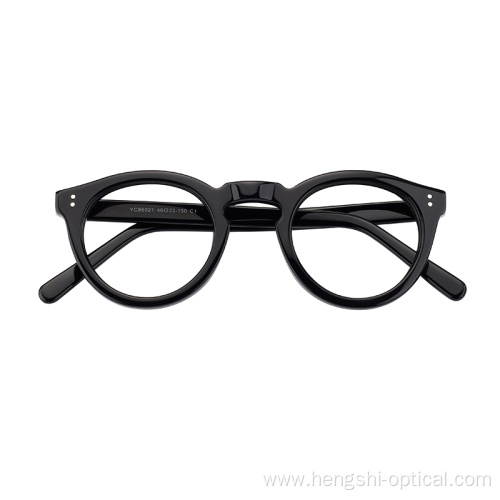 Top Design Hot Sell Round Shape Acetate Eyeglasses Optical Frames Frames